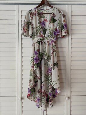 Haute Project Hi-Lo Cardigan Coverup Top - Size S